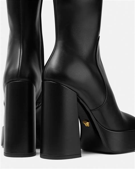 womens versace boots|Versace aevitas platform boots.